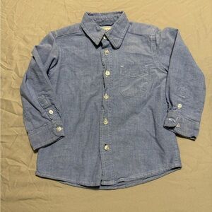 Children’s place Blue Button-Up Shirt